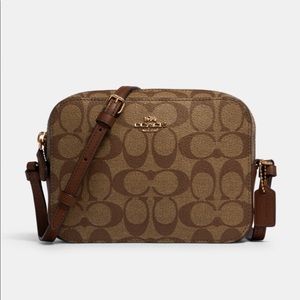 Coach Mini Camera Bag in Signature Canvas